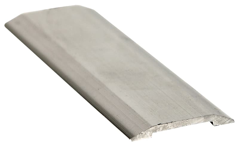 Shur-Trim FA1142BCL03 Seam Binder, 3 in L, 1-1/4 in W, Flat Surface, Aluminum, Clear – image 1