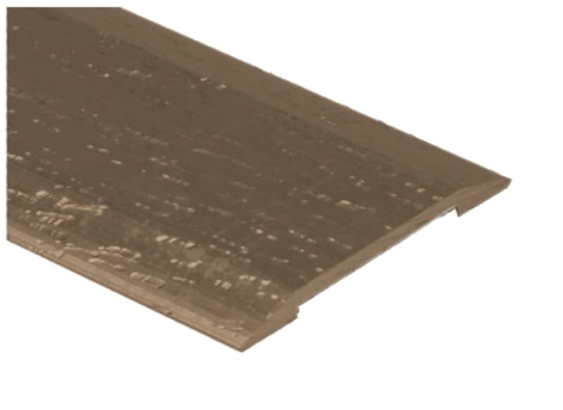 Shur-Trim FA1142HAB03 Seam Binder, 3 ft L, 1-1/4 in W, Aluminum, Hammered Antique Bronze – image 1