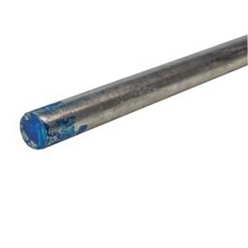 Reliable UTRZ58 Rod, 5/8 in Dia, 36 in L, Mild Steel, Zinc, A-307 Grade – image 1