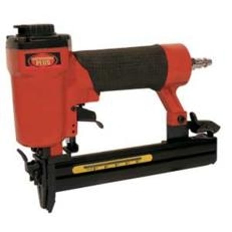 King Canada Tools Series 8101S Stapler Kit, 1/4 in W Crown, Crown Staple, 100 Magazine, 3.5 cfm Air – image 1