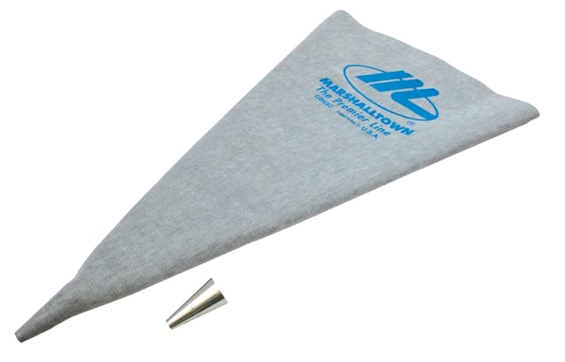 Marshalltown GB692 Grout Bag with Metal Tip, Vinyl, Black – image 1