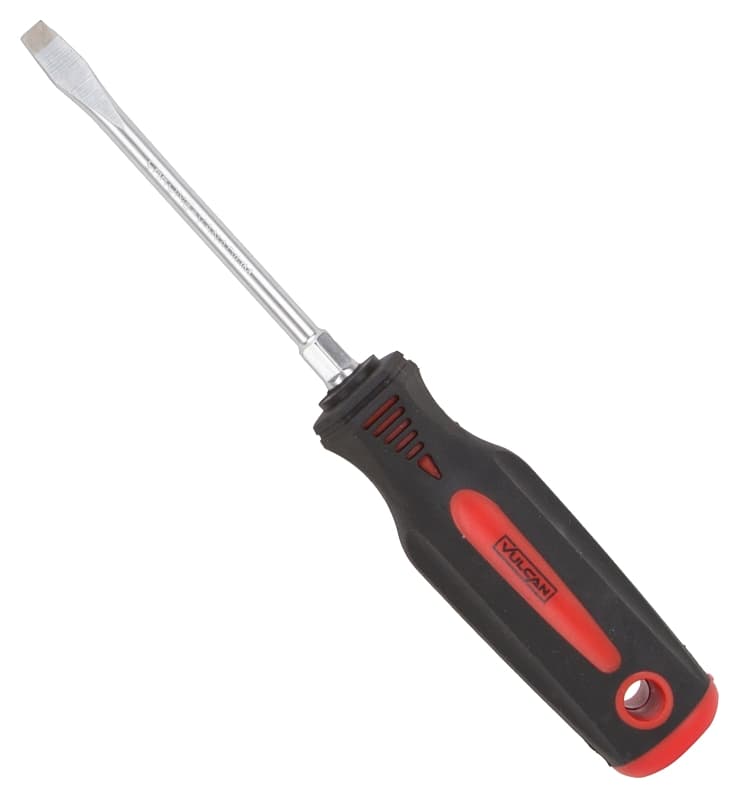 Vulcan MC-SD06 Screwdriver, 1/4 in Drive, Slotted Drive, 8-1/4 in OAL, 4 in L Shank – image 1