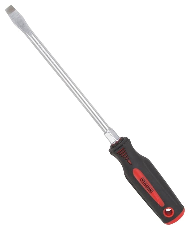 Vulcan MC-SD10 Screwdriver, Slotted Drive, 12-1/2 in OAL, 8 in L Shank – image 1