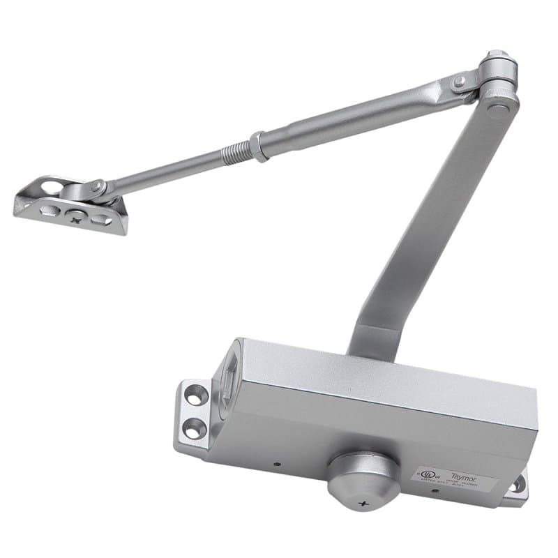 Taymor 600 14-HC604AL Door Closer, Non-Handed Hand, Aluminum Alloy, Aluminum, 1-9/16 in Mounting Hole Distance – image 1