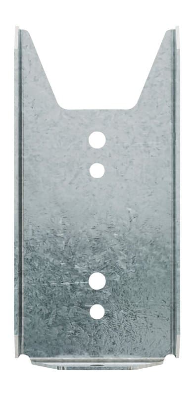 Simpson Strong-Tie FB FB24Z Fence Bracket, 1-9/16 in W, 20 ga Thick Material, Steel, ZMAX – image 1