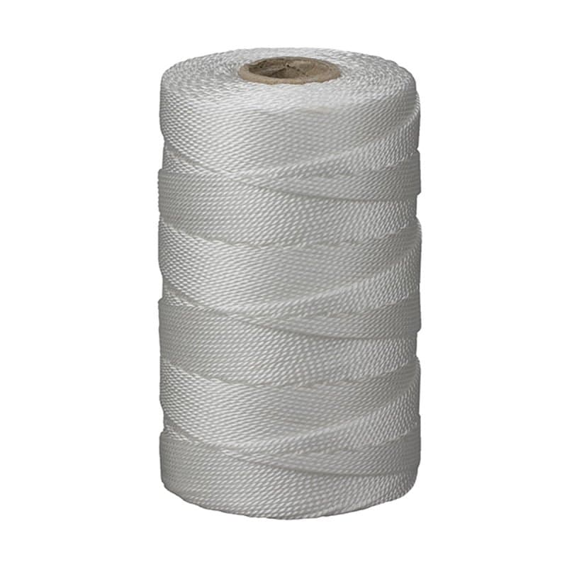 Ben-Mor 60127 Mason and Chalkline Twine, #18 Dia, 250 ft L, Nylon, White – image 1