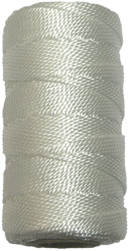 Ben-Mor 60112 Mason and Chalkline Twine, #18 Dia, 500 ft L, Nylon, White – image 1