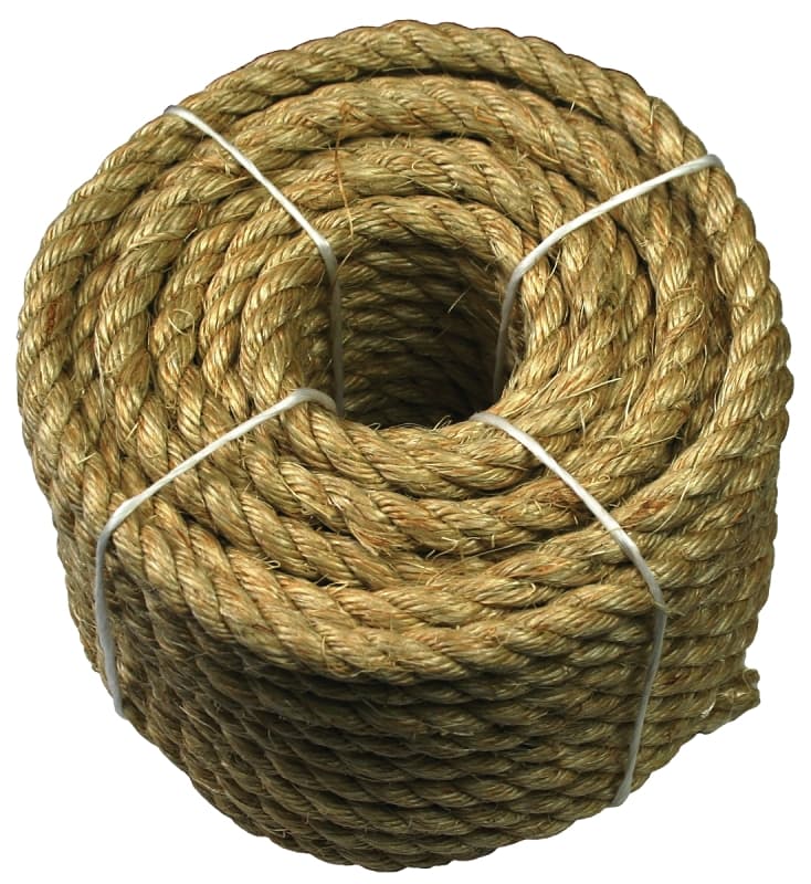 Ben-Mor 60503 Rope, 1/4 in Dia, 100 ft L, Sisal – image 1