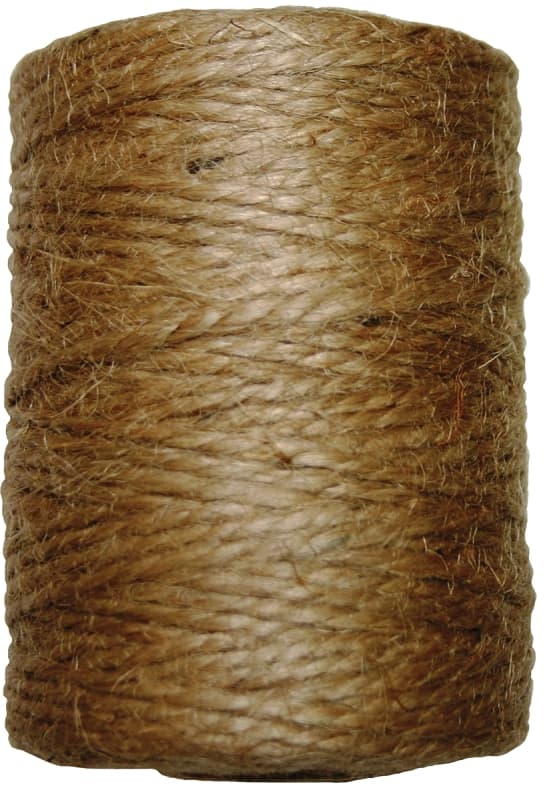 Ben-Mor 60576 Twine, 222 ft L, Jute, Brown – image 1