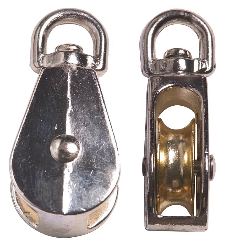 Ben-Mor 70725 Pulley, 0.383 in Sheave, Swivel Eye Attachment, Zinc – image 1