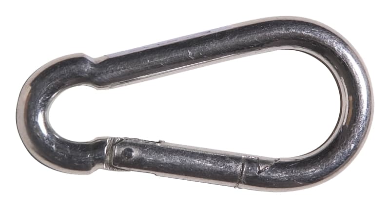 Ben-Mor 70803 Carbine Snap Hook, 3/8 in, 400 lb Working Load, Steel, Zinc – image 1