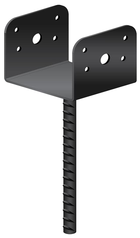 Nuvo Iron DSB4 Saddle Bracket, Steel, Galvanized – image 1