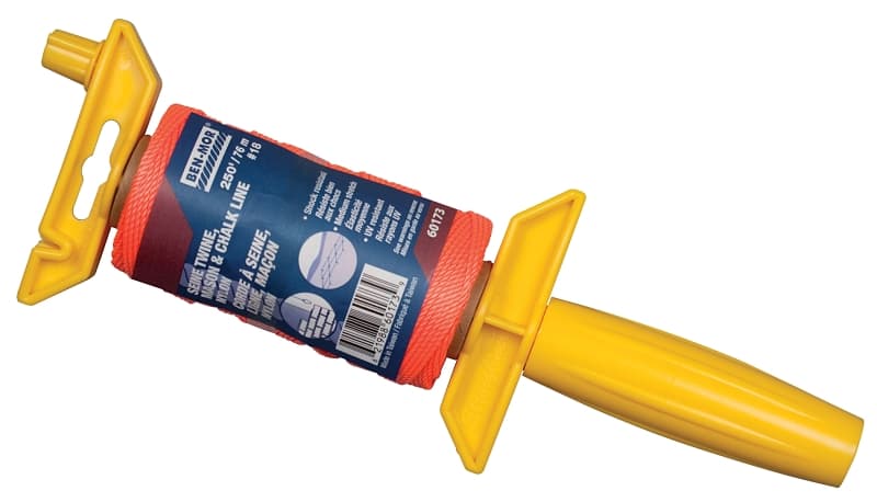 Ben-Mor 60173 Mason and Chalkline Twine, 250 ft L, Nylon, Orange – image 1
