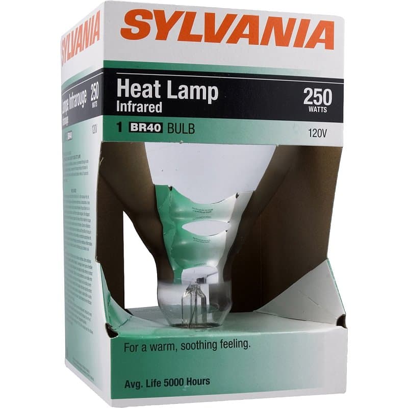 Sylvania 14664 Incandescent Lamp, 250 W, BR40 Lamp, Medium E26 Lamp Base, 2000 Lumens, 2850 K Color Temp – image 1