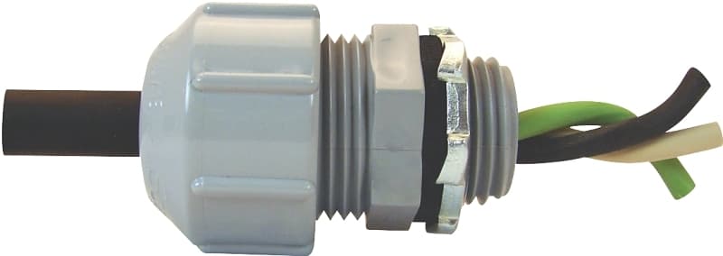 IPEX 020250 Strain Relief Connector, 1/2 in, 4-1/2 in L, PVC – image 1