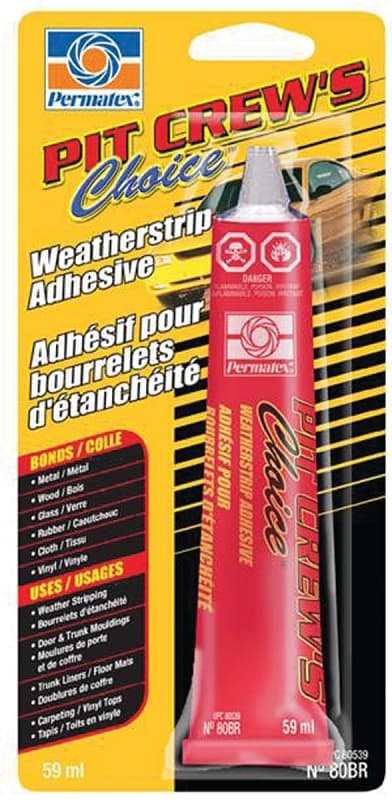 Permatex 80539 Adhesive, 59 mL Carded Tube, Liquid – image 1