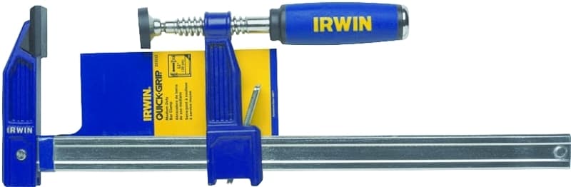 Irwin QUICK-GRIP 223124 Medium-Duty Bar Clamp, 24 in Max Opening Size, 3-1/8 in D Throat – image 1