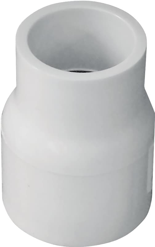 IPEX 435759 Reducing Pipe Coupling, 3/4 x 1/2 in, Socket, White, SCH 40 Schedule – image 1