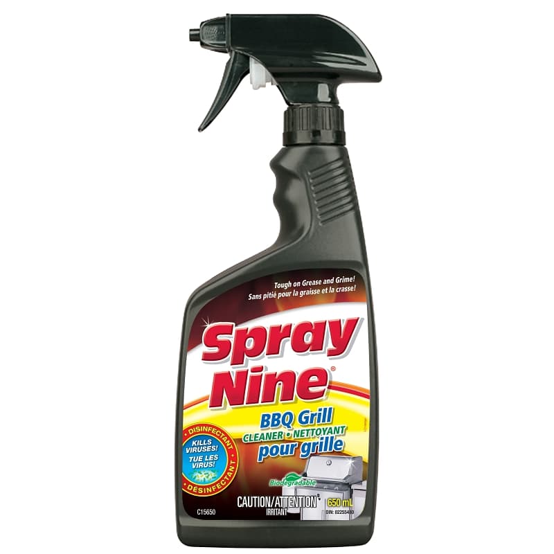 Spray Nine C15650 BBQ Grill Cleaner, Liquid, Clear, 650 mL Bottle – image 1