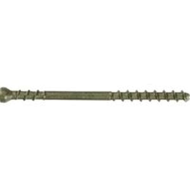 Camo 0345148-CA Deck Screw, #7 Thread, 2-3/8 in L, Trim Head, Star Drive, Carbon Steel, ProTech-Coated – image 1