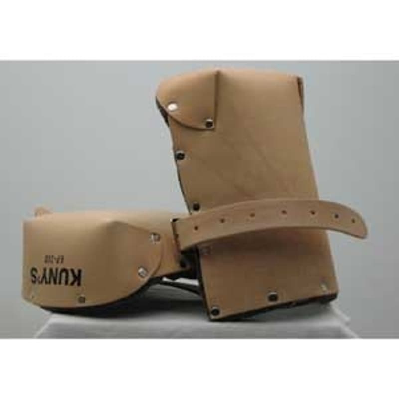 Kuny's Tool Works KP300 Knee Pad, One-Size, Leather Pad, Buckle Closure – image 1