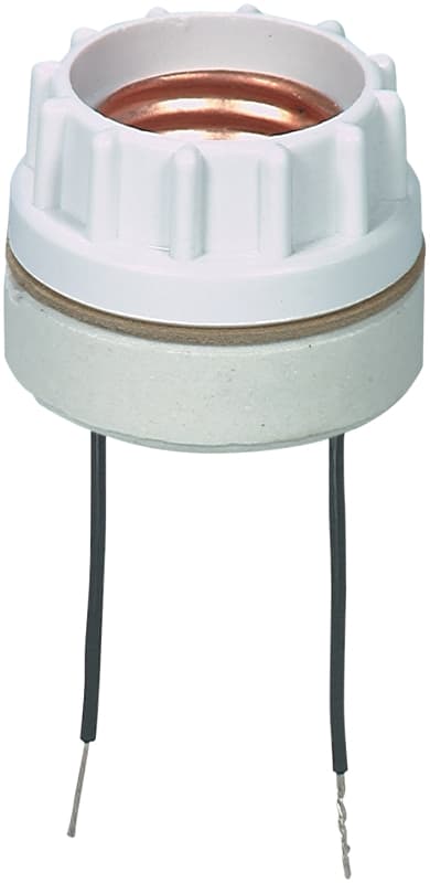 Eaton Wiring Devices 609-BOX Lamp Holder, 250 VAC, 660 W, Porcelain Housing Material, White – image 2