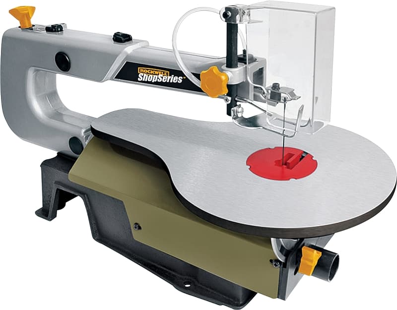 Rockwell RK7315 Corded Scroll Saw, 120 V, 1.2 A, 5 in L Blade, 2-1/2 in Cutting Capacity, 500 to 1700 spm – image 1