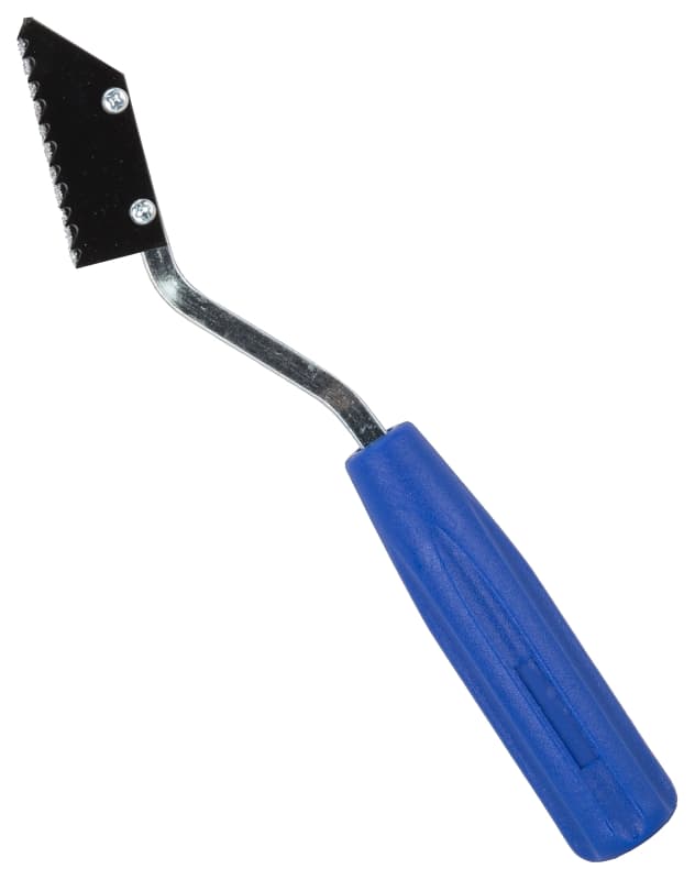 Vulcan 17122-3L Grout Remover Handle, Handle (Plastic), Blade (Steel/Tungsten Carbide), Blue (Handle), Metallic (Blade) – image 1