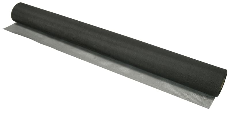 RCR Easy Screen SG4825B Moustiquaire Screen, 25 ft L, 48 in W, Fiberglass, Black – image 1