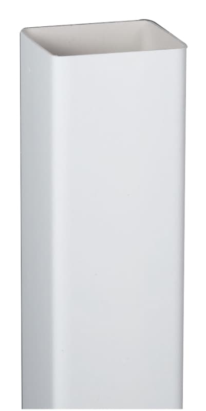DOWNSPOUT CONTEMP SQ WHITE 2IN – image 1
