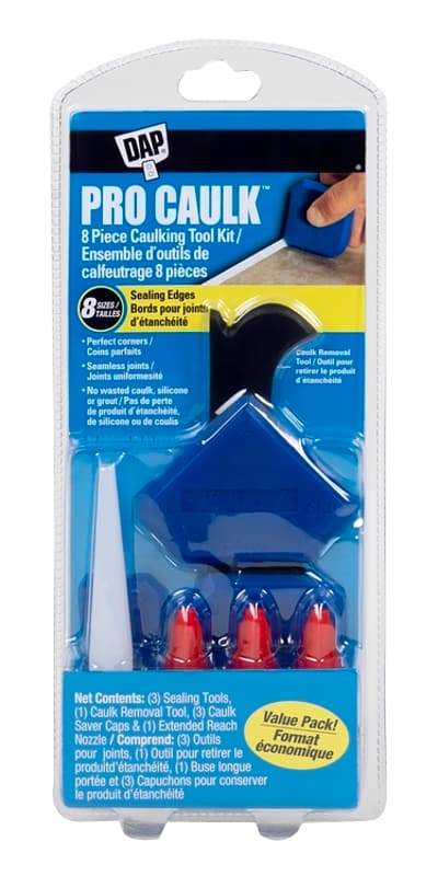 DAP PRO Caulk 74875 Caulking Tool Kit, Blue – image 1
