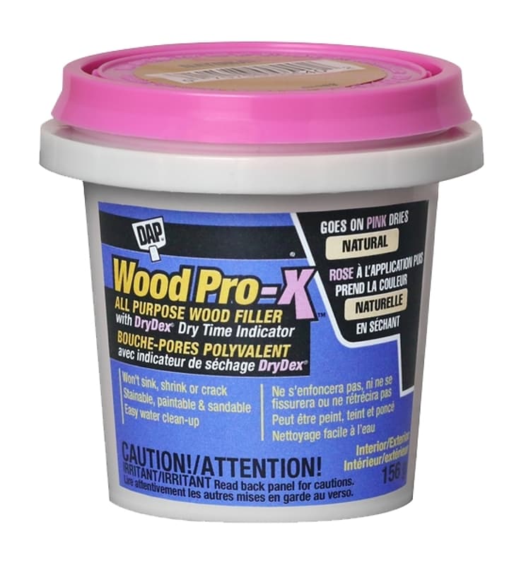 DAP WOODPRO-X 74285 Woodfiller with DryDex Dry Time Indicator, Paste, Musty, Natural, 156 g – image 1